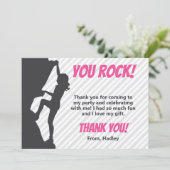 ロック登山パーティー サンキューカード (スタンド正面)