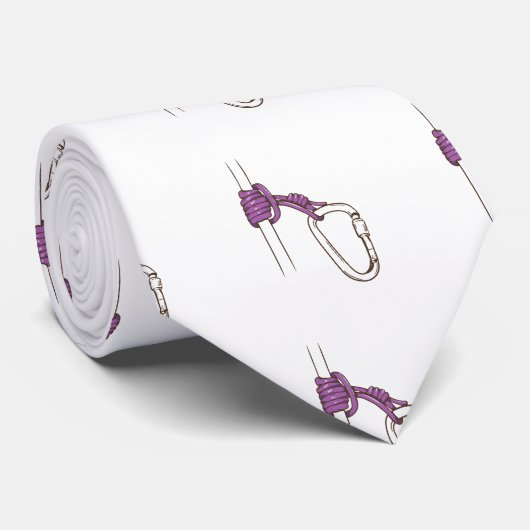 ロック登山プルスキノットアンドロープ ネクタイ (ロール)