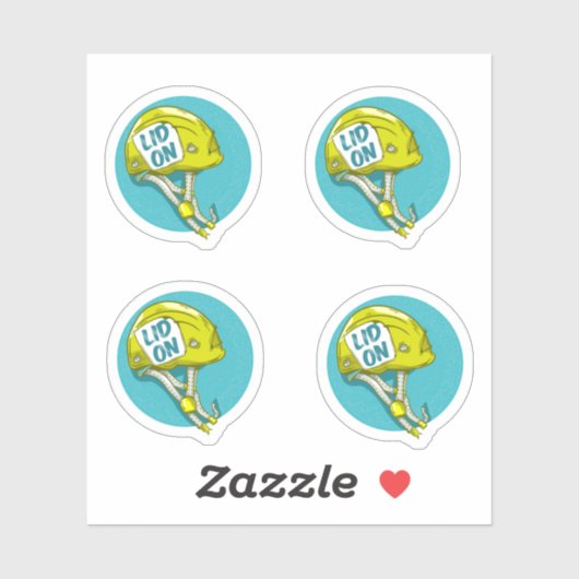 ロック登山ヘルメット シール (シート)