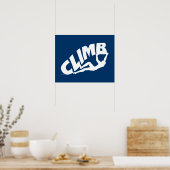 ロック登山ボルダリング ポスター (キッチン)