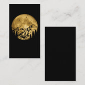 ロック登山ムーンクライマーマウンテン 名刺 (正面/裏面)