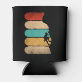 ロック登山レトロヒップスタークライマーノベルティ 缶クーラー (正面)