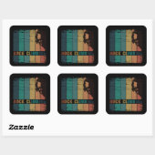 ロック登山ヴィンテージ登山者 スクエアシール (シート)