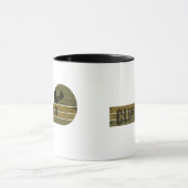 ロック登山ヴィンテージ登山者 マグカップ (中央)