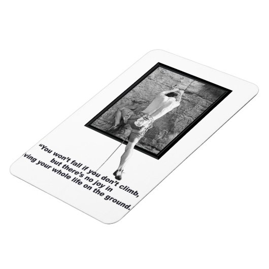 ロック登山冷蔵庫用マグネット、登山者用贈答品 マグネット (左側)