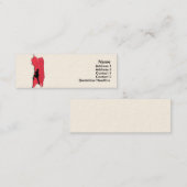 ロック登山名刺 スキニー名刺 (正面/裏面)