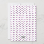 ロック登山招待状：ブロンドヘア誕生日 招待状 (裏面)