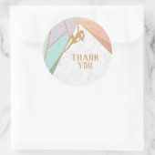 ロック登山招待状 ラウンドシール (バッグ)