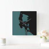 ロック登山時計 スクエア壁時計 (ホーム)