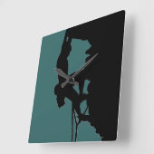 ロック登山時計 スクエア壁時計 (傾斜)