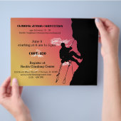 ロック登山競争 チラシ (手)