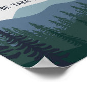 ロック登山誕生日パーティー好意サイン ポスター (角)