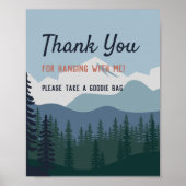 ロック登山誕生日パーティー好意サイン ポスター (正面)