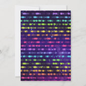 ロック登山誕生日パーティー子供へ招待 招待状 (裏面)