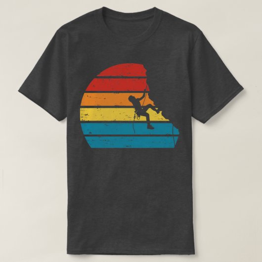 ロック登山1 Tシャツ (デザイン正面)