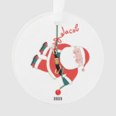 ロック登山2023キープサケ オーナメント (正面)