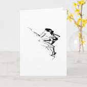 ロック登山7 カード (黄色い花)