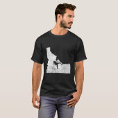 ロック登山 – アイダホロック登山シャツ Tシャツ (正面フル)