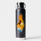 ロック登山 | ウォーターボトル (背面)