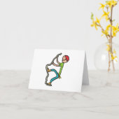 ロック登山 カード (黄色い花)