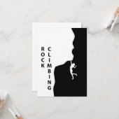 ロック登山 カード (正面/裏面インサイチュ)