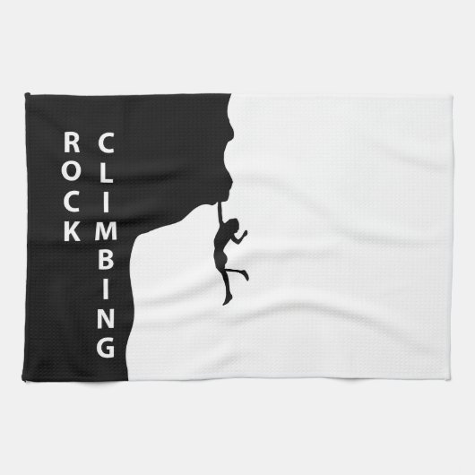 ロック登山 キッチンタオル (横)