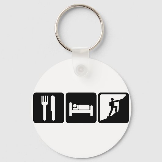 ロック登山 キーホルダー (正面)