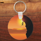 ロック登山 キーホルダー (正面)