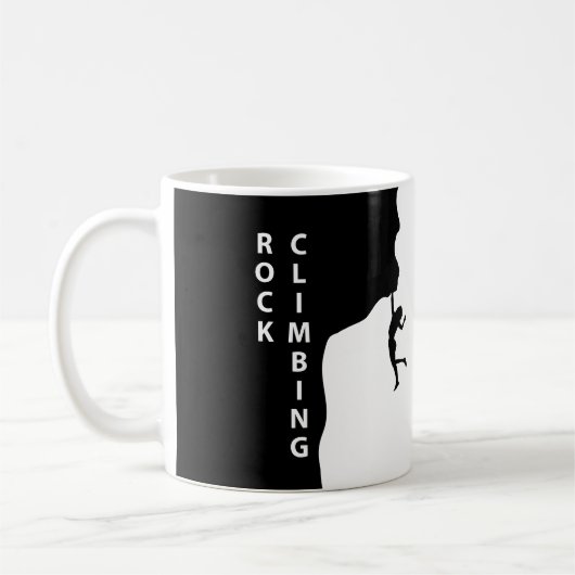 ロック登山 コーヒーマグカップ (左)