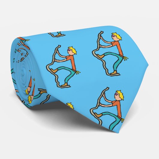 ロック登山 ネクタイ (ロール)