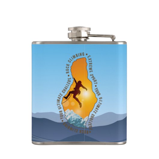 ロック登山 | フラスク (裏面)