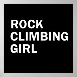 ロック登山 ポスター