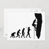 ロック登山 ポストカード (正面/裏面)