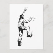 ロック登山 ポストカード (正面)