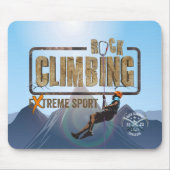 ロック登山 | マウスパッド (正面)