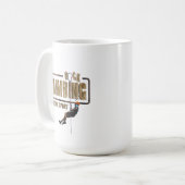 ロック登山 |マクラシックグ#15 コーヒーマグカップ (正面左)