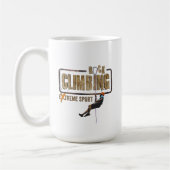 ロック登山 |マクラシックグ#15 コーヒーマグカップ (左)
