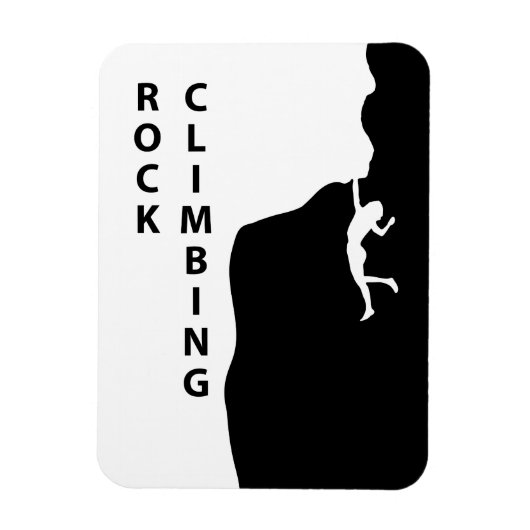 ロック登山 マグネット (縦)