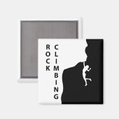 ロック登山 マグネット (正面/裏面)
