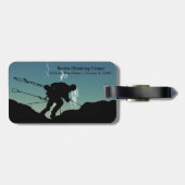 ロック登山 ラゲッジタグ (裏面横)