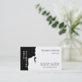 ロック登山 名刺 (スタンド正面)