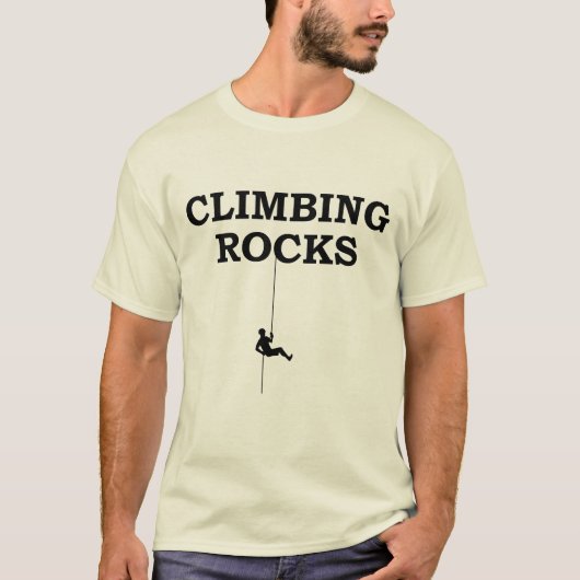ロック登山 Tシャツ (正面)