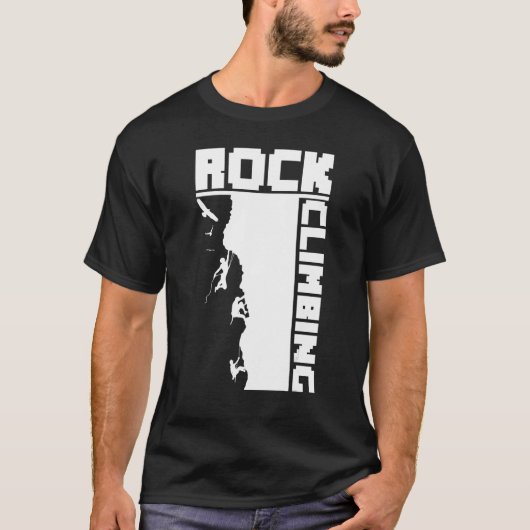 ロック登山 Tシャツ (正面)