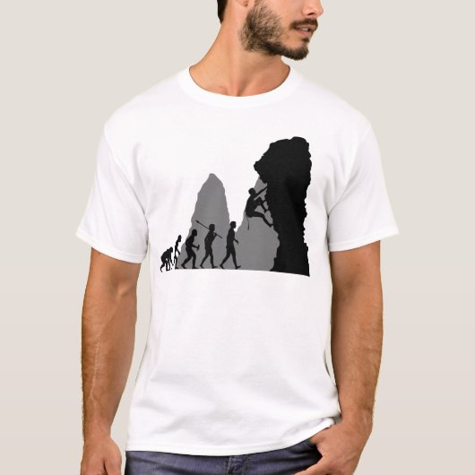 ロック登山 Tシャツ (正面)