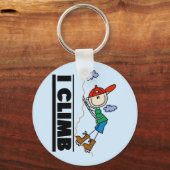 ロック登山Tシャツとギフト キーホルダー (正面)