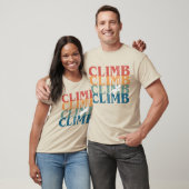 ロック登山Tシャツ、ボルダリングティー、 Tシャツ (ユニセックス)