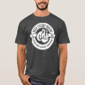 ロック着実なボクシングとパーキンソンの戦い Tシャツ (正面)