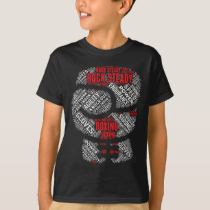 ロック着実なボクシンググラブパーキンソン Tシャツ