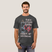 ロック着実なボクシングノックアウトパーキンソンズプレミアム Tシャツ (正面フル)