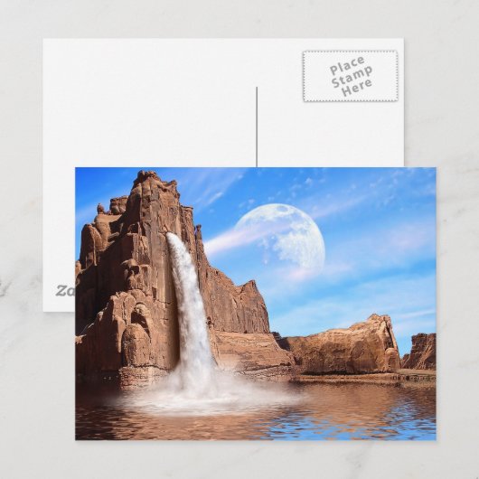 ロック秋 ポストカード (正面/裏面)